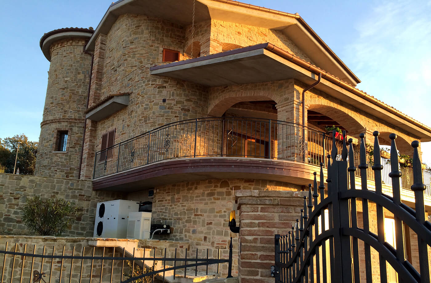 impianti da fonti rinnovabili - villa privata