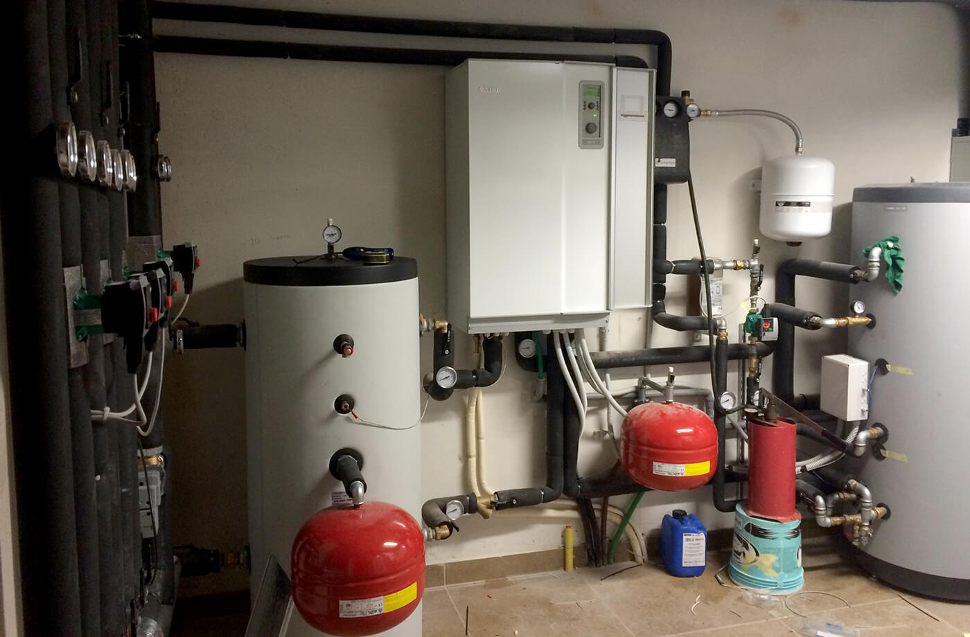 impianto termico - villa privata