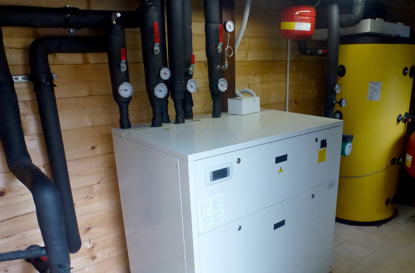 impianto termico - villa privata