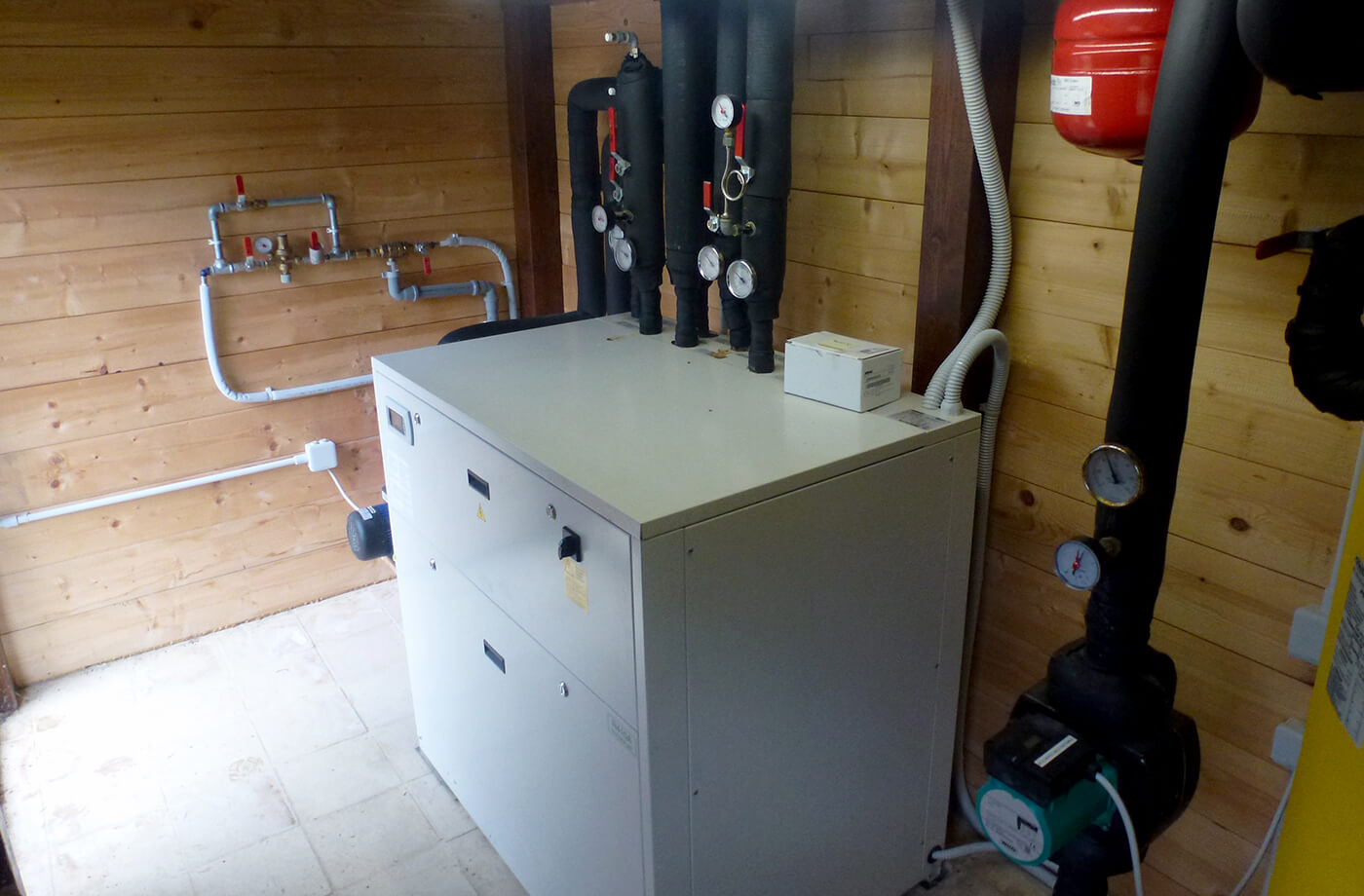 impianto termico - villa privata