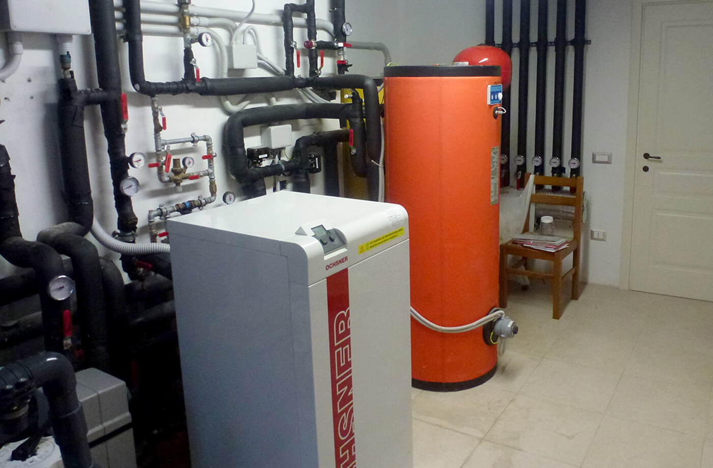 impianto termico - villa privata