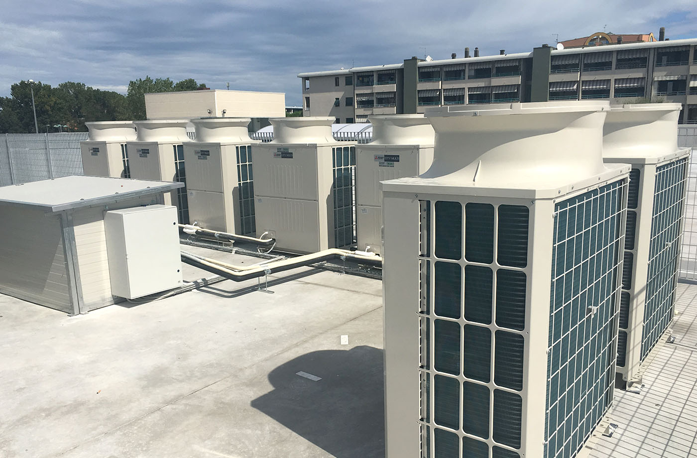 Impianto trattamento aria Conad